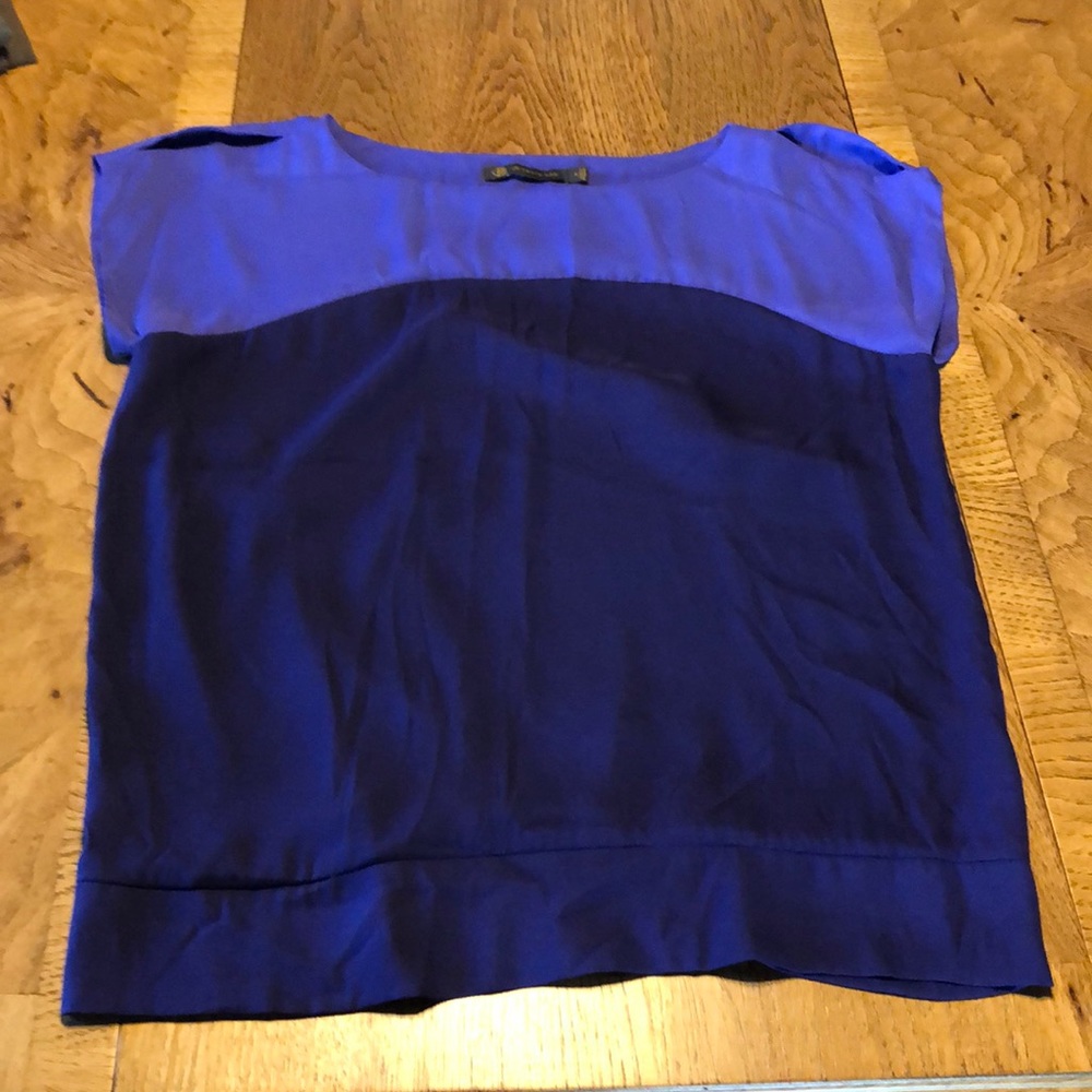 Cap sleeve blouse